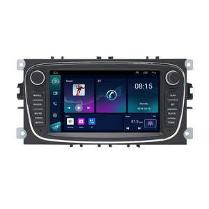 7 "カーラジオステレオ2 + 32GB IPSスクリーンカープレイAndroid自動AIインボイスDSP GPS WIFI 2G BT Hi-Resフォードフォーカス - Product Image 1