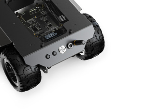 WAVE ROVER (EN) Waveshare flessibile ed espandibile 4WD Robot Mobile Chassis Raspberry Pi Car Full Metal Body Robot Car - Product Image 3