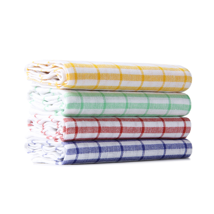 Wholesale factory direct white 100% cotton dish kitchen tea towels