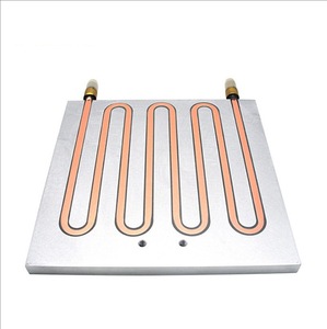 Custom OEM Aluminum Copper Water Cooling Inverter Heat Sink <strong>Liquid</strong> Cooled <strong>Plate</strong> <strong>Cold</strong> <strong>Plate</strong> With CNC Drilling Holes