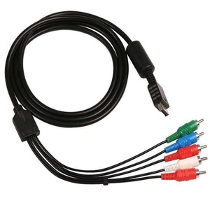 索尼Playstation PS2/PS3超薄游戏机音频视频组件复合电缆1.8米高清RCA影音电缆 - Product Image 2