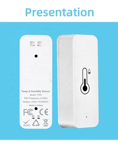 Tuya Smart <strong>Temperature</strong> <strong>Humidity</strong> <strong>Sensor</strong> WiFi APP Remote Monitor for Smart Home SmartLife Work With Alexa Google Assistant