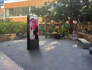 עיצוב 3000nits ip66 totem נכון צבע רבייה 3000nits dooh-standee dooh 3000nits ip66