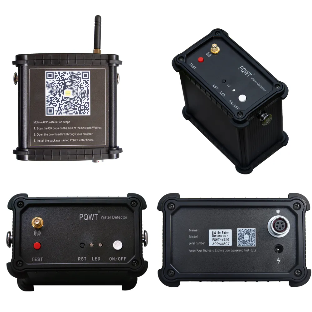 PQWT- M200 détecteur d'eau, détection d'eau souterraine, appareil de détecteur d'eau, pour vendre, 200