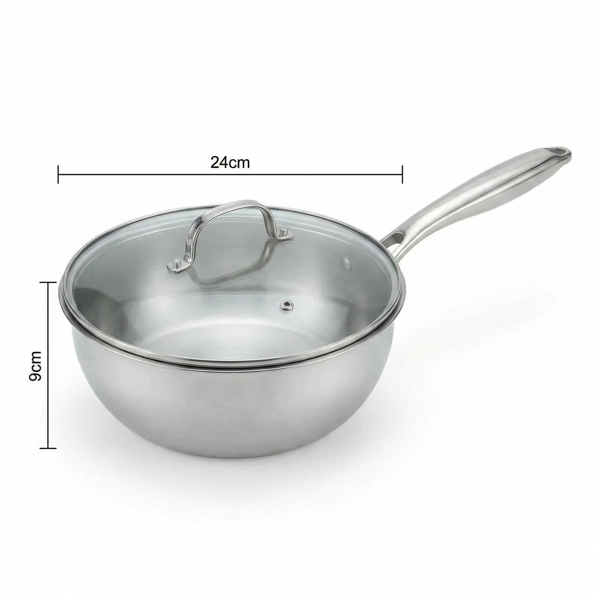 24cm frying pan-316L