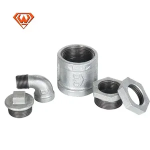 ברזל malleable הליהוק צינור gi brop סוג שווה הבטון המרפק כפול סטנדרטי