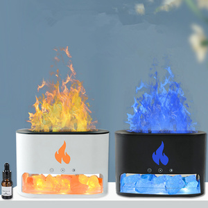 Popular Aroma Diffuser air Humidifier Ultrasonic Cold Fog Machine Fog Device LED Flame Diffuser <strong>Perfume</strong> for Home - Product Image 5