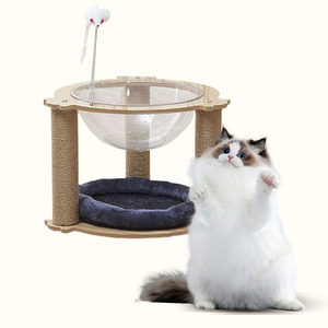 หอคอยต้นไม้แมวพร้อมที่เกาสำหรับแมวตัวใหญ่ - Product Image 2