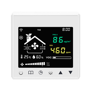 2025 новая модель с обнаружением CO2, высокоточный контроллер HVAC WIFI TUYA APP Control, контроллер качества воздуха - Product Image 1