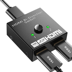 SIPU gran oferta 2 en 1 salida HDMI Switch compatible con 4K * 2K conmutador bidireccional inteligente HD Video Coaxial ordenador REPRODUCTOR DE DVD