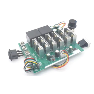 Regolatore di velocità del motore DC pompa PWM unipolare a velocità variabile interruttore avanti retromarcia misuratore di velocità digitale 10-55v - Product Image 1