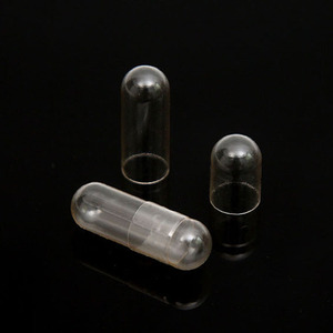 Разделенные hpmc Размер 00 # прозрачные вегетарианские пустые капсулы - Product Image 1