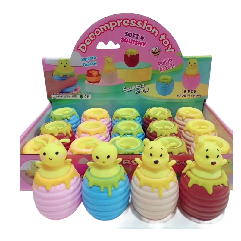 Caja color gusano de miel