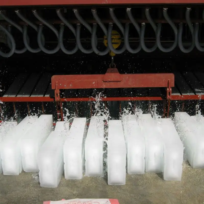 sistema de refrigeração de amônia para fazer gelo