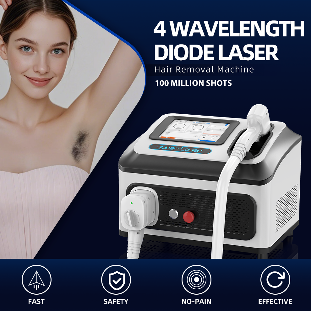 machine d'épilation laser 600W