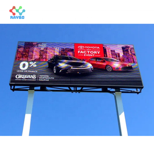 RAYBO P5 P6 P8 P10 açık sabit Led ekran yüksek yenileme büyük dijital Billboard reklam tam renkli LED ekran - Product Image 4