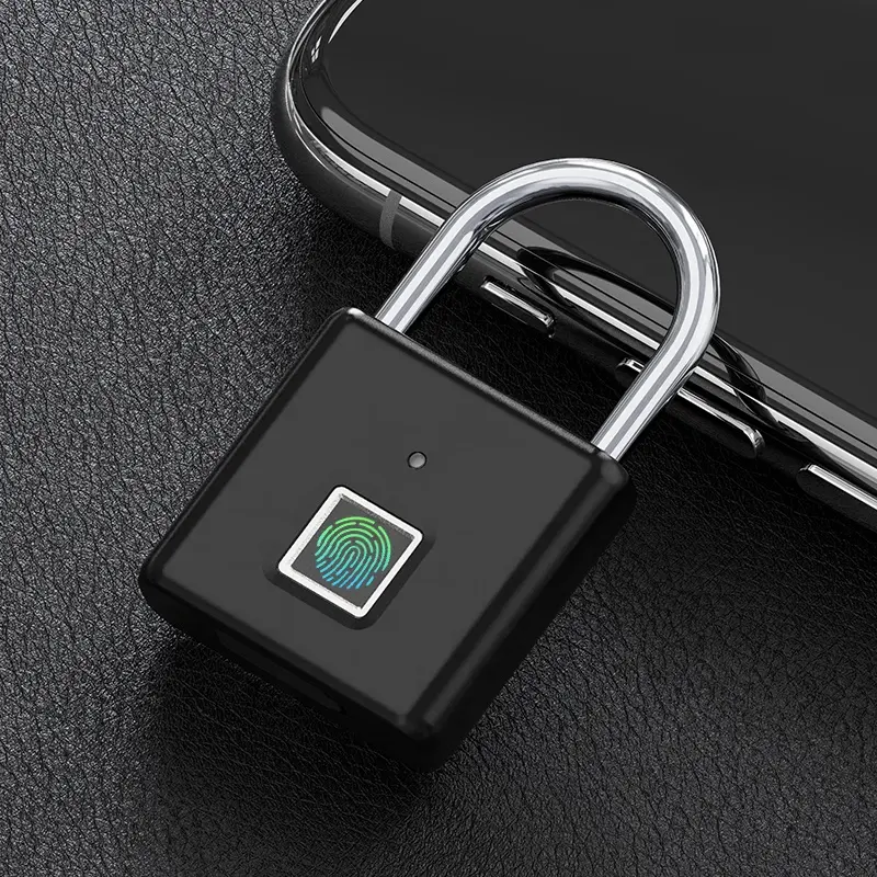 Intelligent Biometric Keyless Metal Anti-Theft Touch Outdoor Smart Fingerprint Padlocks