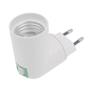 360 drehbare EU-Stecker Lampe Scheinwerfer Sockel Beleuchtung Zubehör E27 Lampen fassung LED Glühbirne Adapter Halter Sockel Splitter