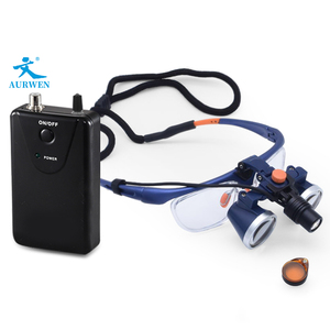 AURWEN Loupe manuelle éclairante tout-en-un Clip Insert Phare médical Binoculaire Chirurgie ORL dentaire Combine Loupe - Product Image 1