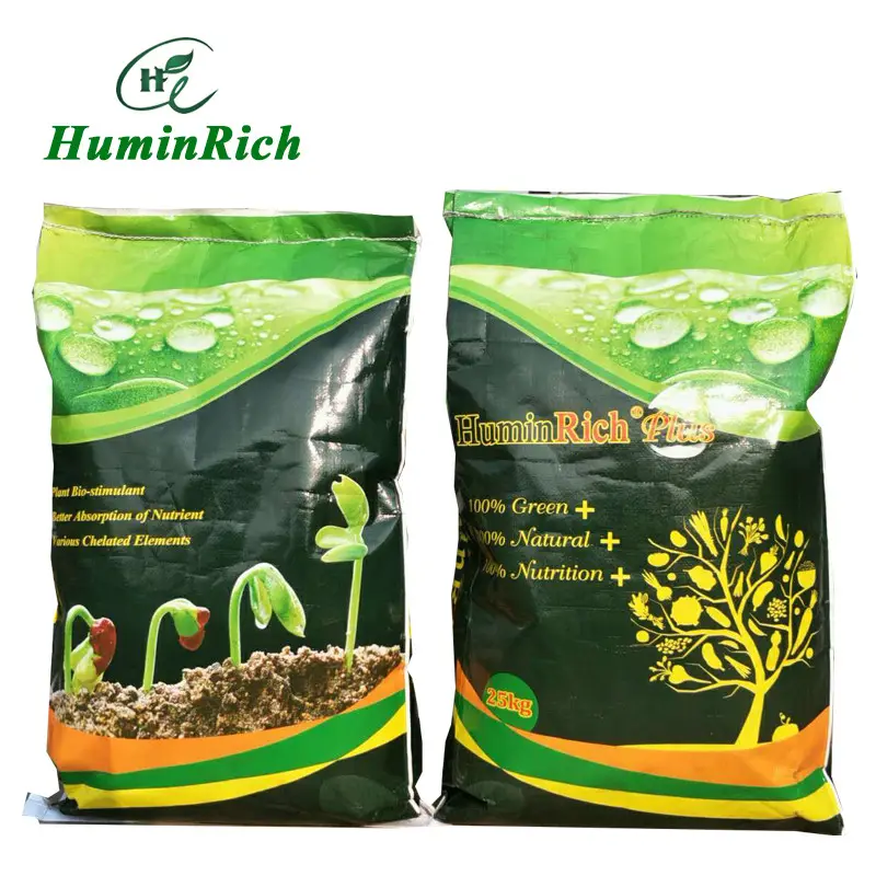 "HuminRich Huplus" SH9022-1 방송 비료 부식산 라운드 과립 녹색 및 유기 농agricultural
