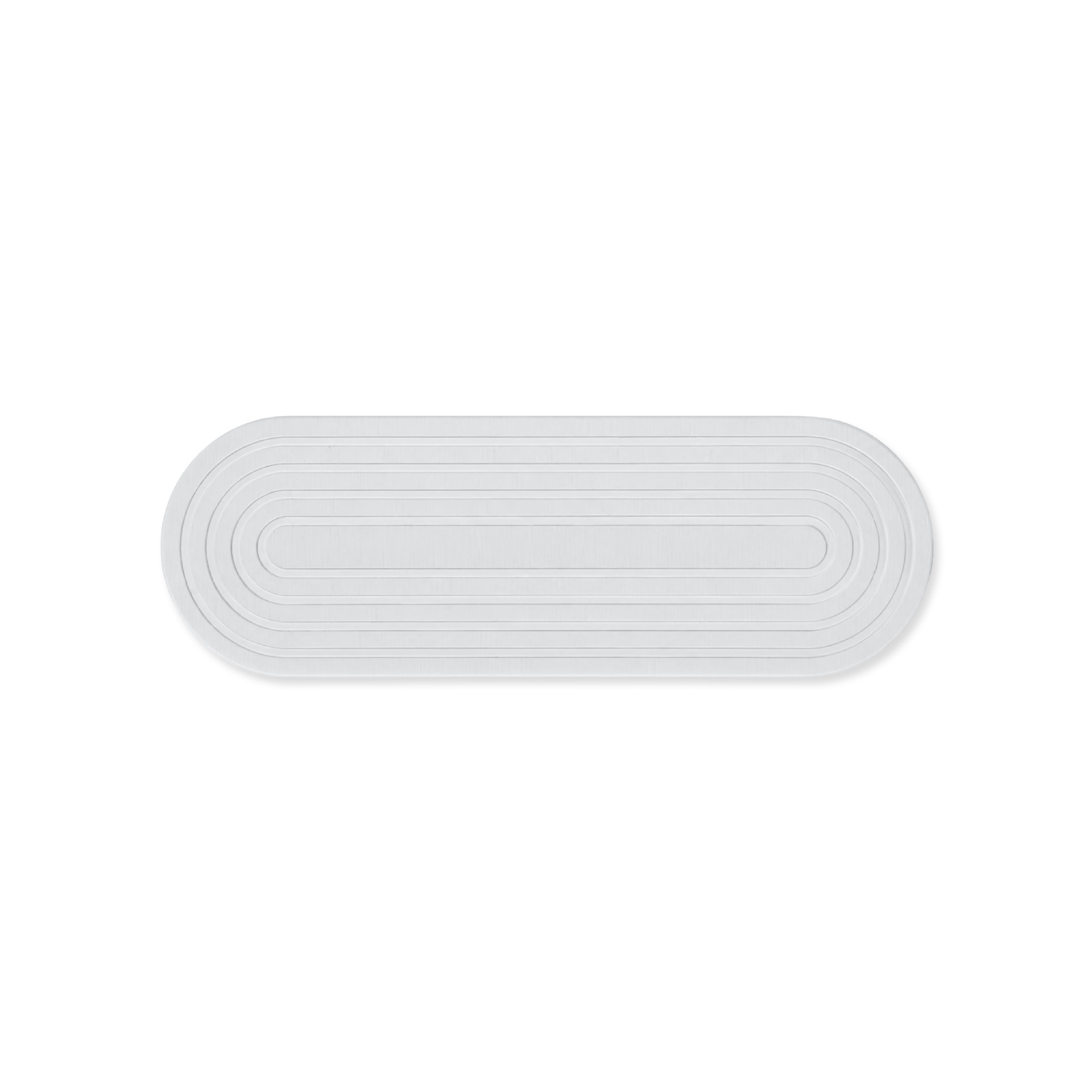 Blanc (avec coussinet en bois)