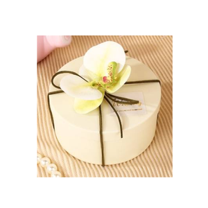 Chocolate Custom DIY Romantic Wedding Party <strong>Favor</strong> Candy Packaging Boxes Wedding Thank You Guest Gifts <strong>Box</strong> with Flower Decoration - Product Image 1