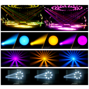 Impermeabile 350W testa mobile fascio <span class=keywords><strong>LED</strong></span> luce <span class=keywords><strong>DMX</strong></span> controllato per Wedding Club all'aperto & parco a tema
