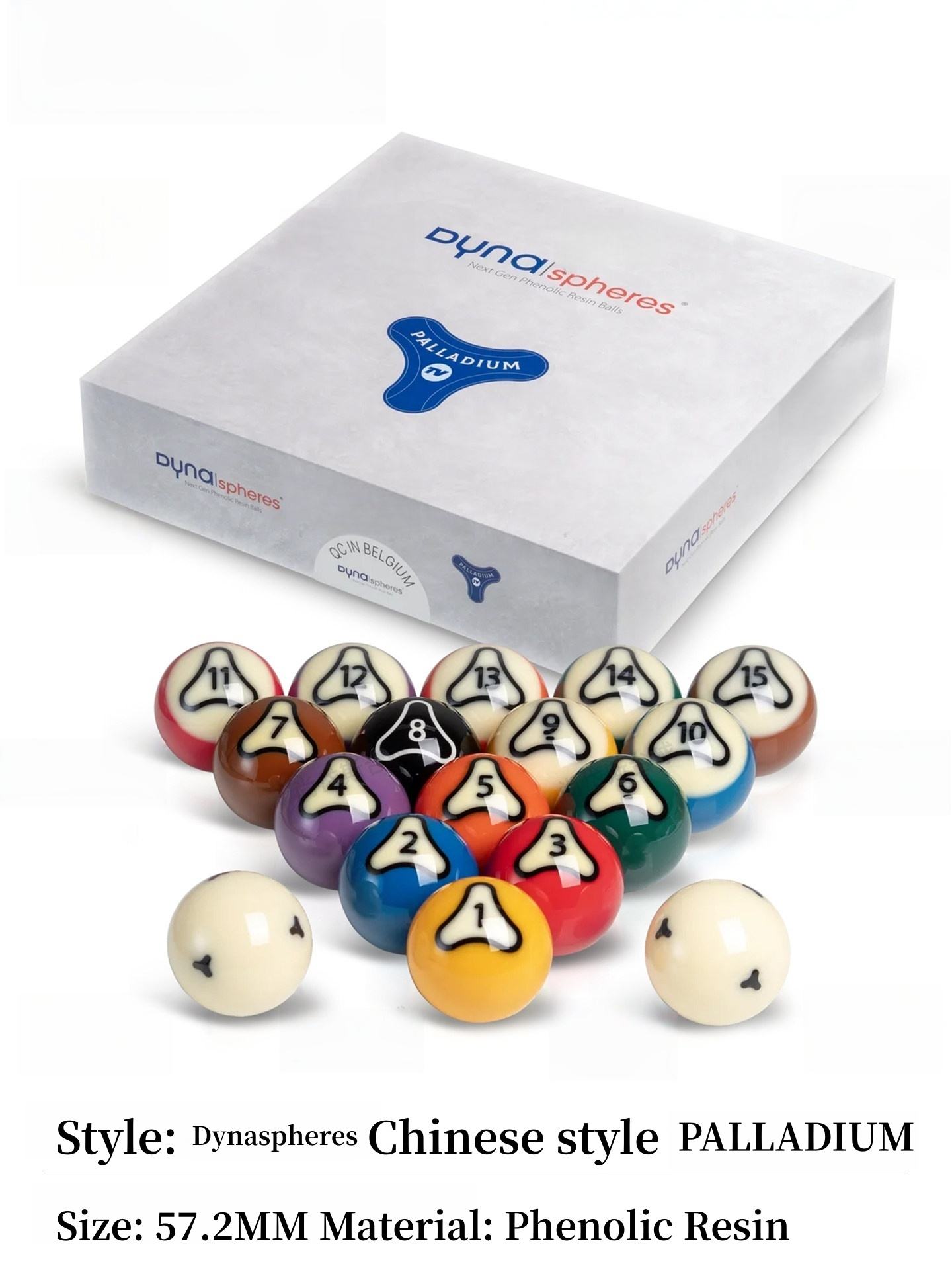 Dynaspheres PALLADIUM (57,2mm) bleu