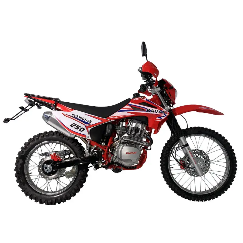 Pabrik KAVAKI penjualan terlaris 150cc 200cc moto cross off-road sepeda motor Trail 250cc bensin