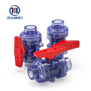 Pvc Union Ball Valve for <strong>Water</strong> Supply UPVC Float Threaded Double True Union Ball Valve Quick Connect Shut High Quality DIN/<strong>ASTM</strong> - Product Image 2