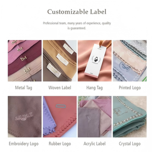<strong>Malaysia</strong> Square Bawal New Designs Printed Pattern Spring Shawl Polyester Cotton Voile Scarves Hijabs Muslim Women - Product Image 6