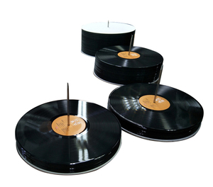 ビニールCD工場LPプレスプロ透明無地カスタムビニールレコード
