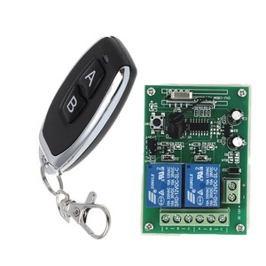 Telecomando wireless <span class=keywords><strong>rf</strong></span> 433.92mhz codice di apprendimento 24V dc <span class=keywords><strong>controller</strong></span> 2ch canale