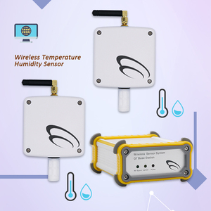 Monitoring Greenhouse Logger RS485 Humidity and <strong>Temperature</strong> <strong>Controller</strong> 2 Sets Industrial Wireless <strong>Temperature</strong> Humidity Sensors - Product Image 1