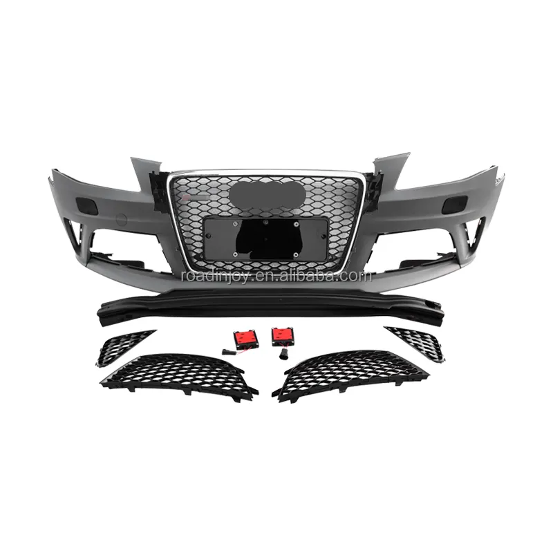 Für Audi A4 B8 Front stoßstange Body Kit Upgrade RS4 Front stoßstange Karosserie teile und Kit rs RS4 2008-2012