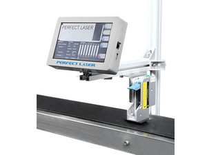 Láser perfecto, totalmente automático, alta resolución, código bidimensional, texto, número de lote, fecha, pantalla táctil, impresora de inyección de tinta de matriz de puntos - Product Image 3