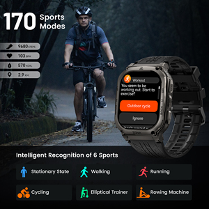 KOSPET TANK M3 <strong>Customized</strong> Smart Watch Original Rugged <strong>Design</strong> 480mAh SOS <strong>Function</strong> IOS Operation System Global Patent Registered