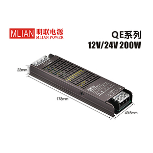 灯带WL系列36W-400W 24v单输出SMPS发光二极管开关电源3A 2A 5A输出电流 - Product Image 5
