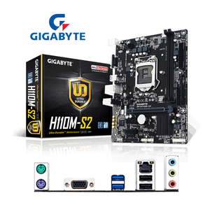 GIGABYTE H110M-S2 ITX Gaming Motherboard Socket 1151 <strong>DDR4</strong> <strong>Supports</strong> 7th 6th Generation Intel Core <strong>Processors</strong> Integrated <strong>AMD</strong> - Product Image 2