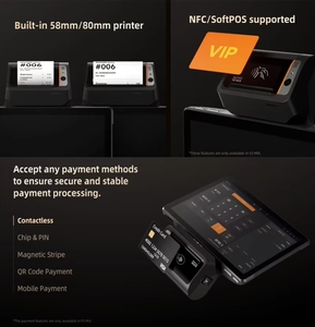 Portable Desktop SUNMI T3 Pro MAX Android13 Touch Screen 1920*1080 Terminal Printer 80mm 6+128GB Pos <strong>Device</strong> - Product Image 4