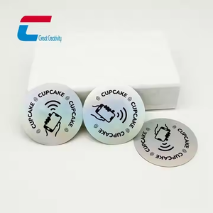Kunden spezifischer Acryl-RFID-Chip Google Facebook Bewertung NFC-Stand karte QR-Code NFC Kontakt los Tippen Sie auf NFC-Displayst änder - Product Image 4