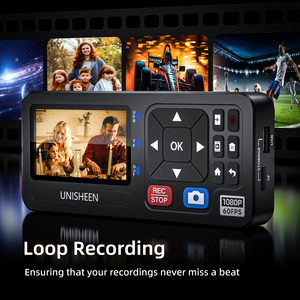 Unisheen迷你视频信号转换器录制在720p 1080p记录器支持HDMI VGA YPbPr CVBS输入 - Product Image 6