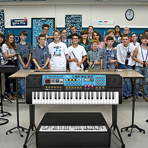 Wholesale Professional 49 Keys Simulation Piano <strong>Keyboard</strong> with Touch Function for Music Education (MQ-820USB) - Product Image 3