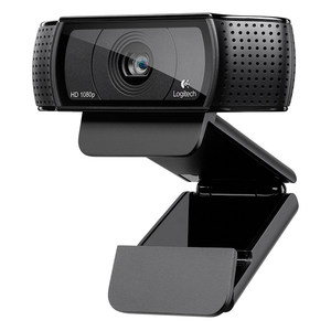 原装罗技C920e C920高清1080p带台式电脑麦克风的USB摄像头优于内置视频聊天网络摄像头