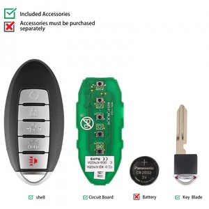 AUTEL IKEYNS005AL Nissan 5 düğmeler evrensel akıllı anahtar - Product Image 3
