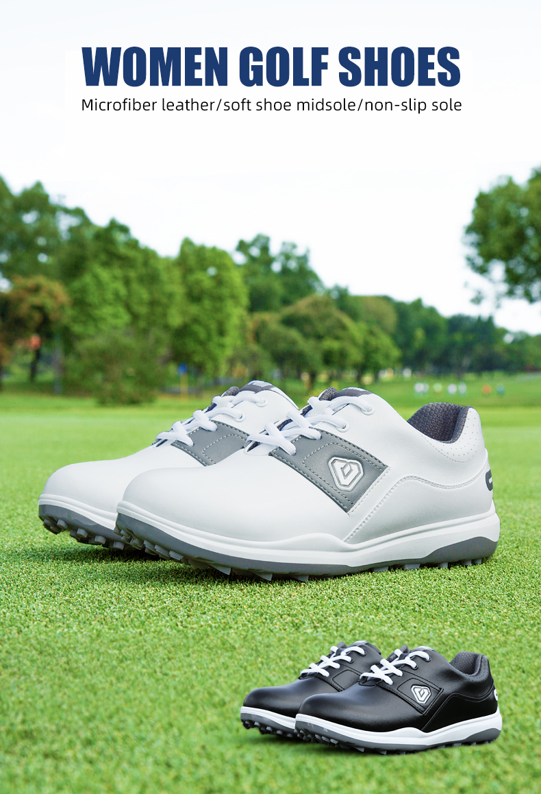 PGM XZ209 casual ladies golf shoe waterproof golf shoes microfiber oem