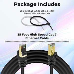 Cavo Patch di rete Ethernet 10GBPS ad alta velocità CAT6 CAT7 CAT8 UTP RJ45 cavo - Product Image 4