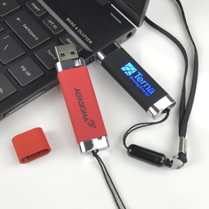 Yaratıcı konik ışık U Disk konik anahtar Flash sürücü In-line LED ışık U Disk sallamak ışık U Disk - Product Image 1