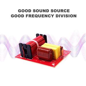 เครื่องเสียง Hi-Fi 80W 2ทาง,ตัวแบ่งความถี่เสียงเบสเสียงแหลมอุปกรณ์ตัวกรองครอสสเตอริโอเสียงวิดีโอในบ้านชุดลำโพง DIY - Product Image 6