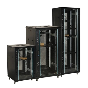 Estante de servidor ignífugo 42U de 19 pulgadas Gabinete de red de fabricación gruesa para centros de datos Equipo de fibra óptica - Product Image 1